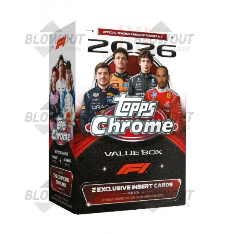 2026 Topps Chrome Formula 1 Blaster 40 Box Case product image