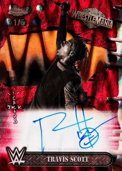 2025 Topps Chrome WWE Cactus Jack x WrestleMania product image