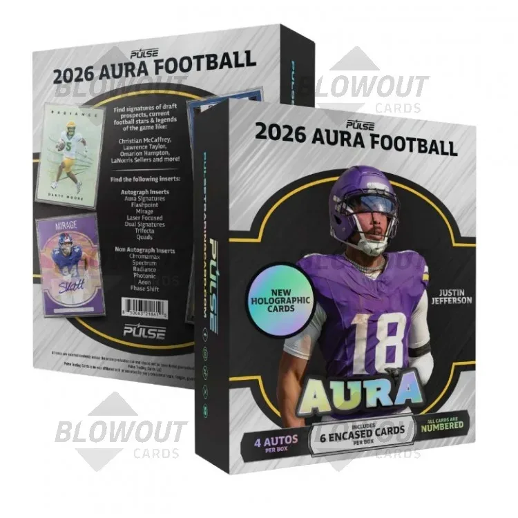 2026 Pulse Aura Football Hobby Box product image