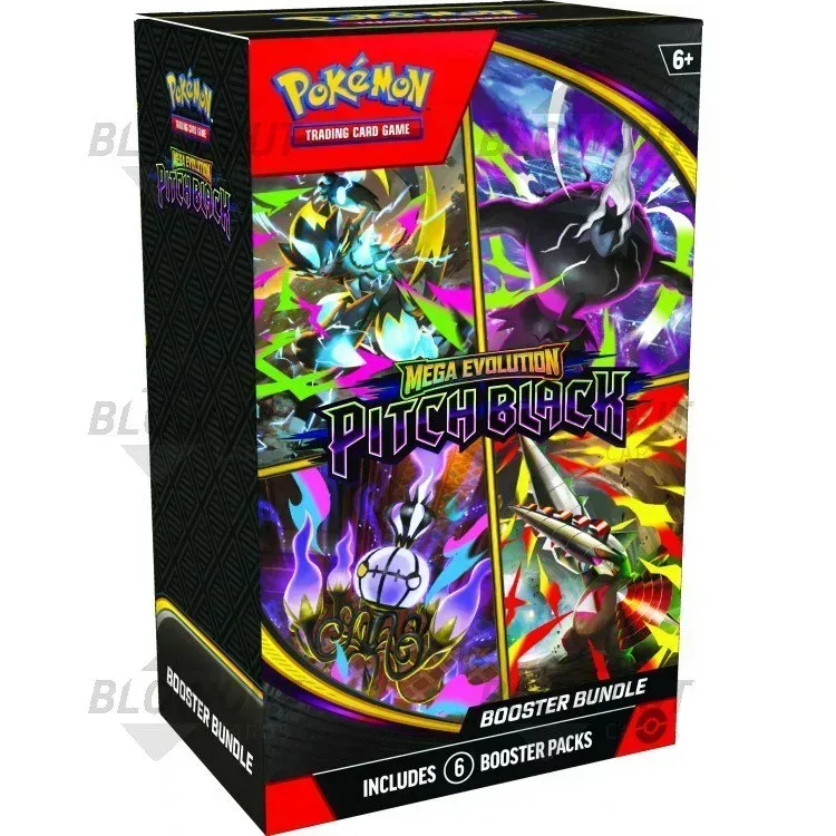 2026 Pokemon Mega Evolution Pitch Black Booster Bundle 25 Box Case product image