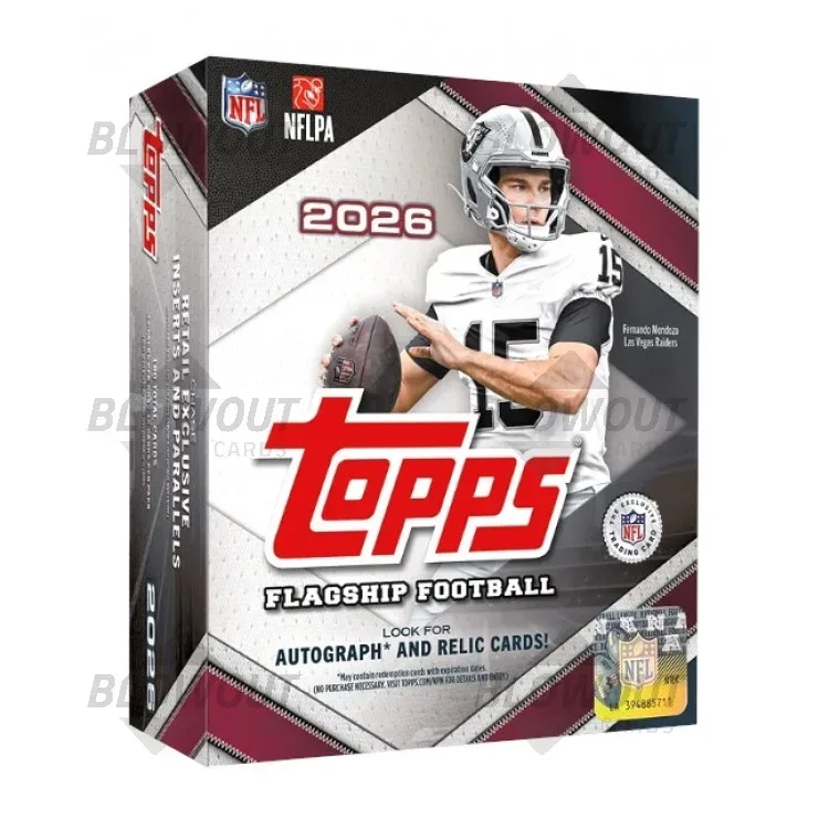 2026 Topps Football Mega 20 Box Case product image