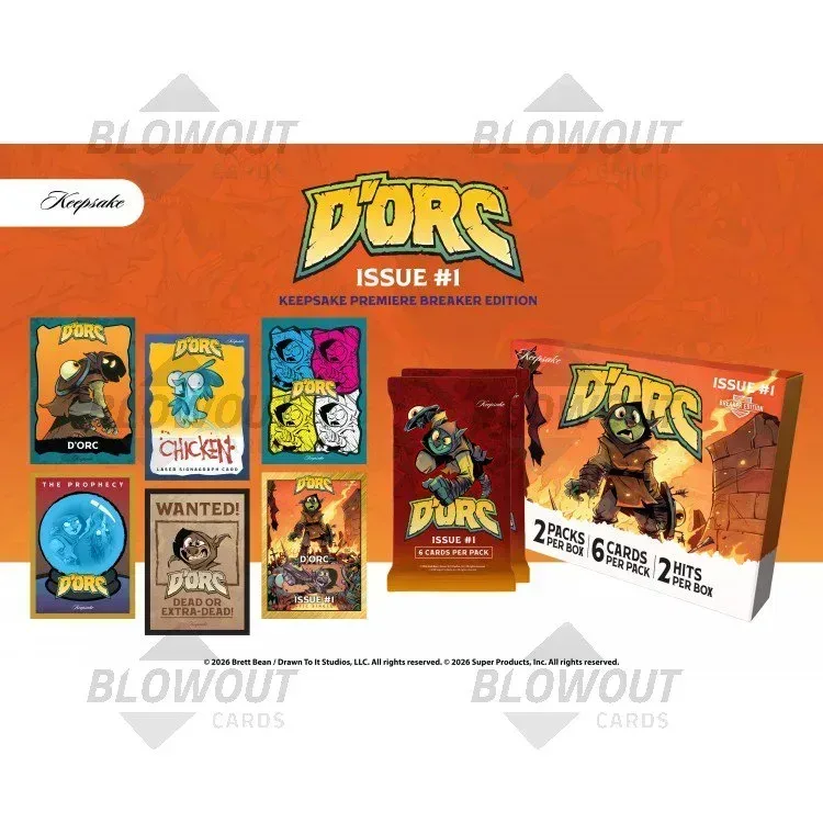 2026 Keepsake D'Orc Premiere Breaker Edition 10 Box Case product image