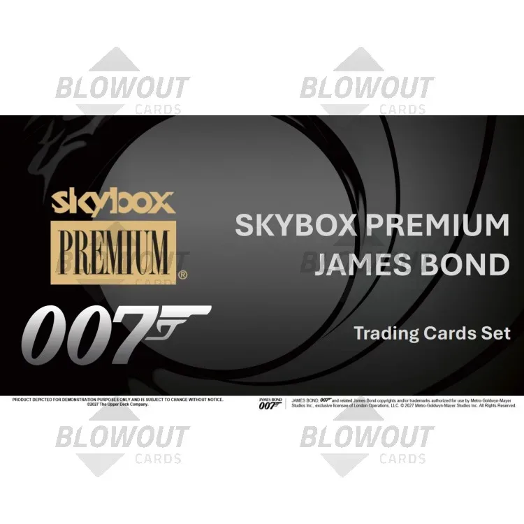 2026 Upper Deck Skybox Premium James Bond Hobby 16 Box Case product image
