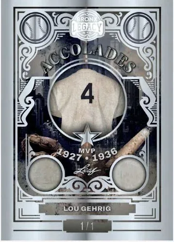 2025 Leaf A Bronx Legacy Baseball product image