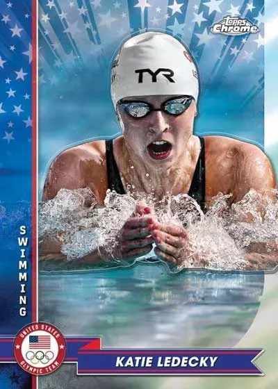 2024 Topps Chrome US Olympic and Paralympic Hopefuls product image