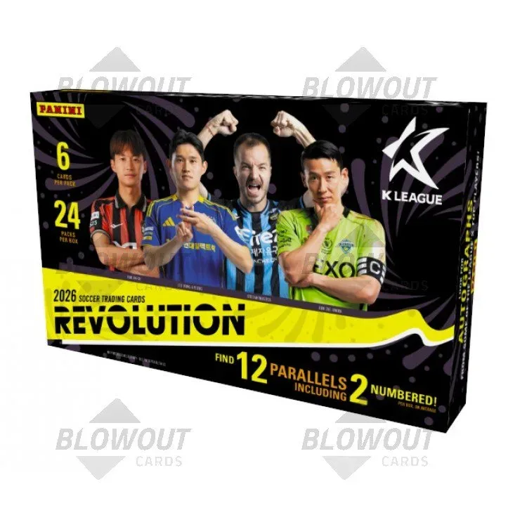 2025/26 Panini Revolution K League Soccer Hobby 8 Box Case product image
