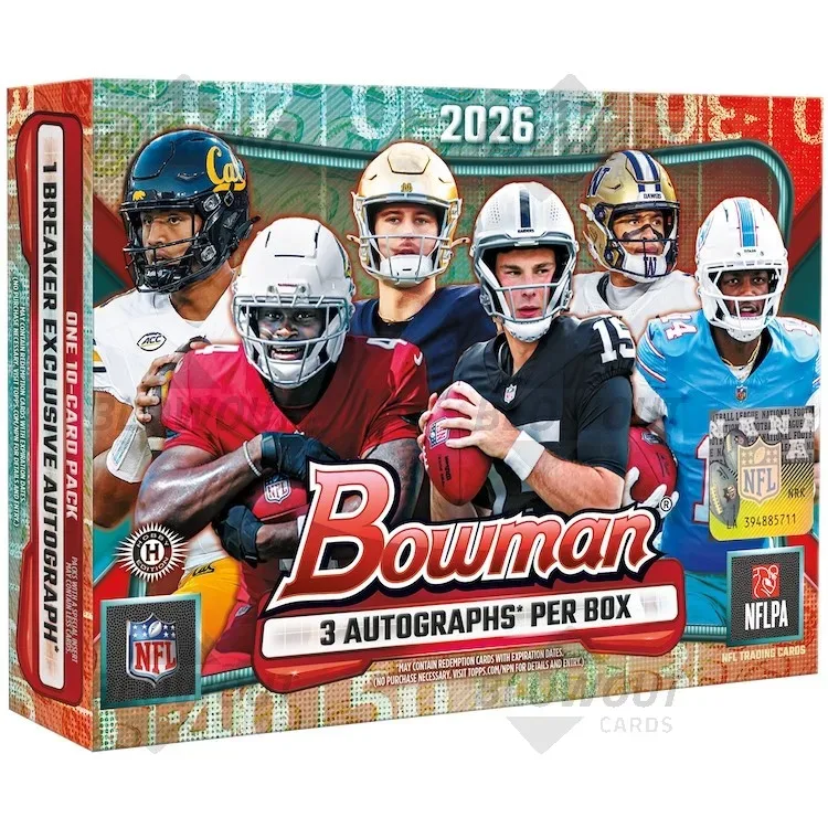 2026 Bowman Football Delight 6 Box Case product image