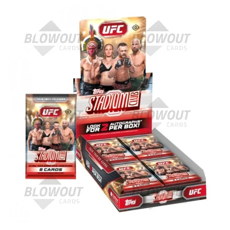 2026 Topps UFC Stadium Club Hobby 16 Box Case product image