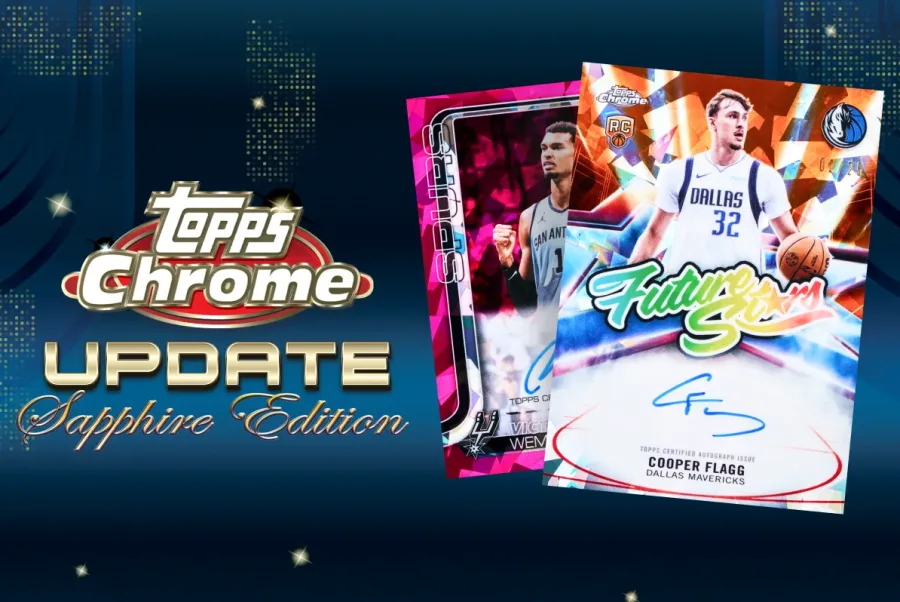 2025-26 Topps Chrome® Updates Basketball Sapphire product image