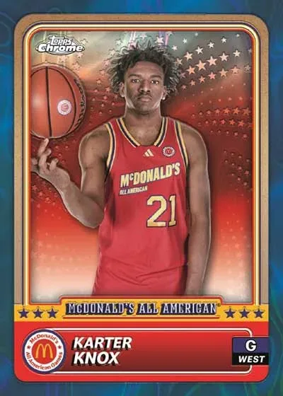 2024 Topps Chrome McDonald’s All American Basketball product image