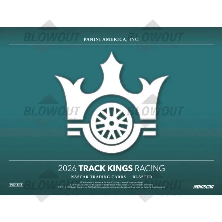 2026 Panini Track Kings Racing Hobby Blaster 20 Box Case product image