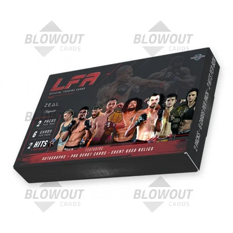 2026 Keepsake x Zeal Legacy Fighting Alliance Breaker 10 Box Case product image