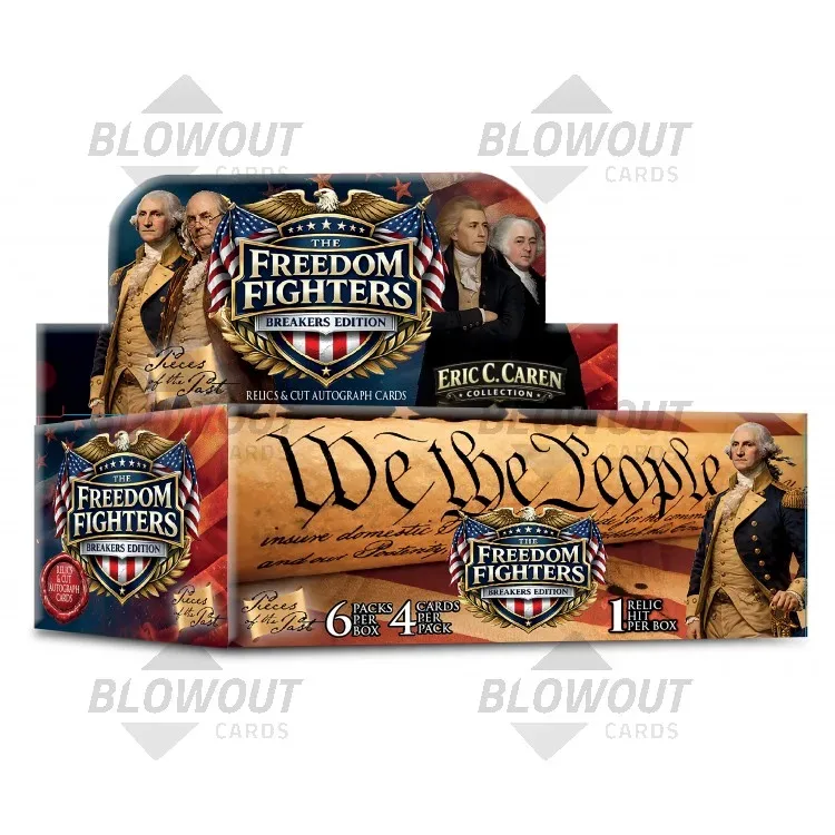 2026 Pieces of the Past Freedom Fighters Series 2 - 250th Anniversary Edition 10 Box Case product image