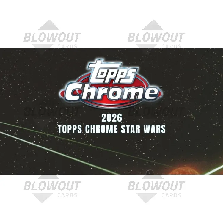 2026 Topps Star Wars Chrome Sapphire Edition 10 Box Case product image