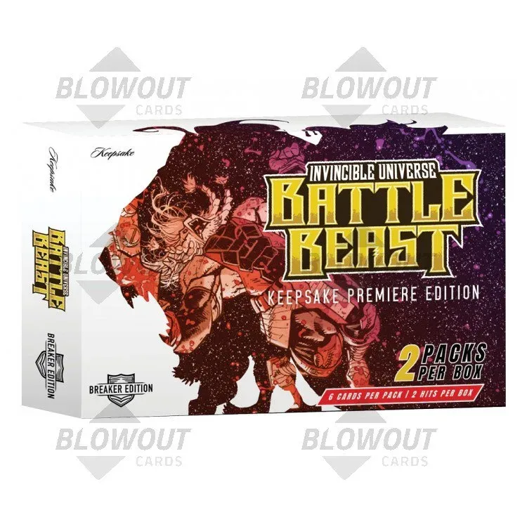 2026 Keepsake Battle Beast Premiere Breaker Edition 10 Box Case product image