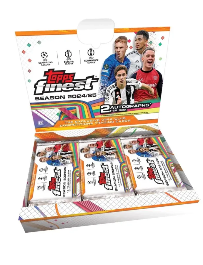 2024-25 Topps Finest UEFA Club Competitions Soccer product image