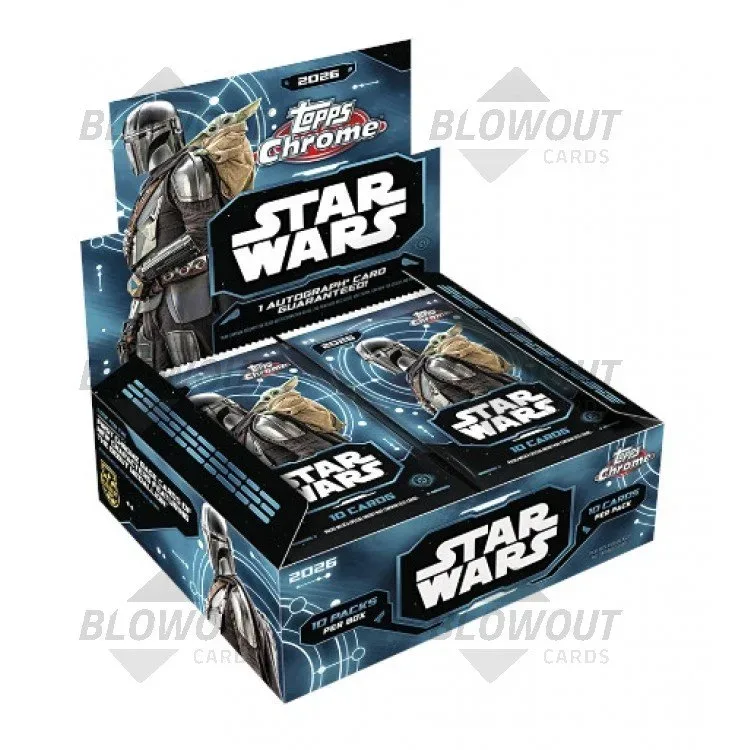 2026 Topps Star Wars Chrome Hobby 8 Box Case product image
