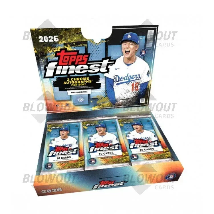 2026 Topps Finest Baseball product image