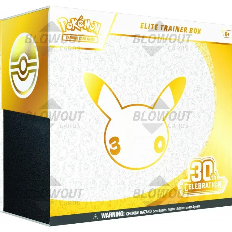 2026 Pokemon 30th Celebration Elite Trainer 10 Box Case product image
