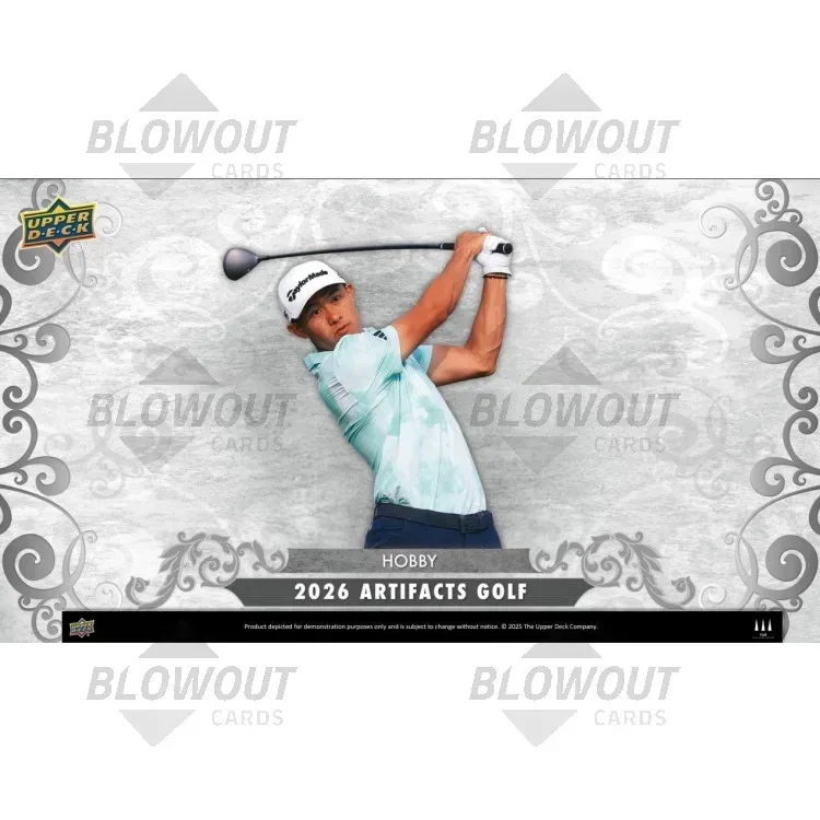 2026 Upper Deck Artifacts Golf Hobby 20 Box Case product image