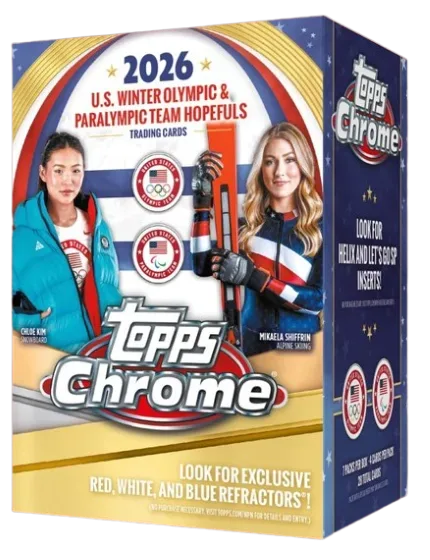 2026 Topps Chrome U.S. Winter Olympic and Paralympic Hopefuls product image