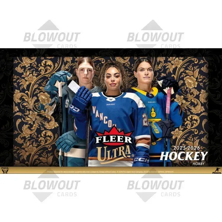 2025/26 Upper Deck Fleer Ultra PWHL Hobby Box product image