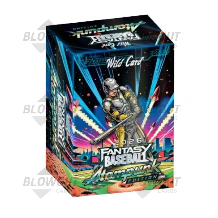2026 Wild Card Atompunk Fantasy Baseball 20 Box Case product image