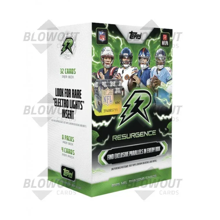 2025 Topps Resurgence Football Blaster Box product image