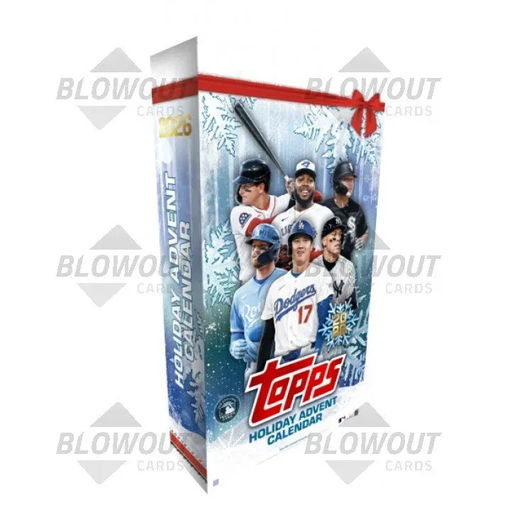 2026 Topps Holiday Baseball Advent Calendar - 8 Box Case product image