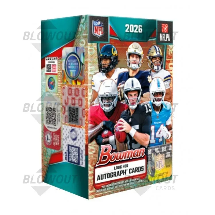 2026 Bowman Football Blaster 40 Box Case product image
