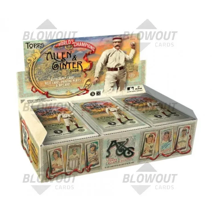 2026 Topps Allen & Ginter Baseball Hobby 12 Box Case product image