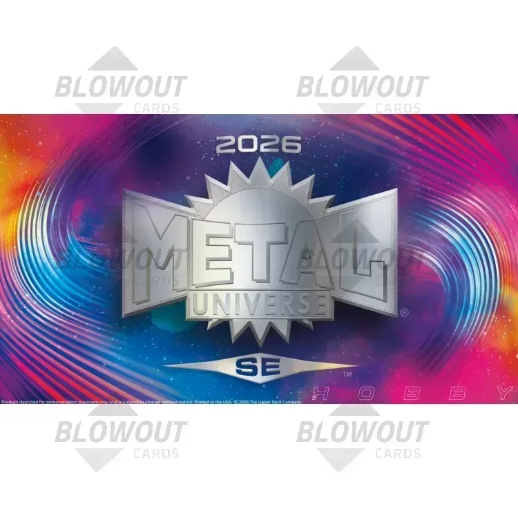 2026 Upper Deck Metal Universe SE Hobby 12 Box Case product image