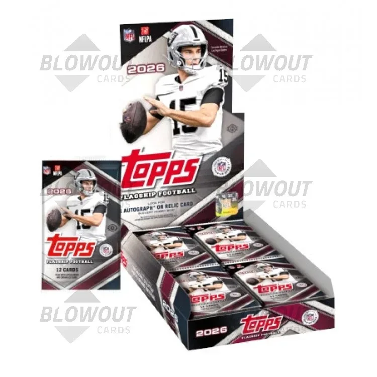 2026 Topps Football Hobby 12 Box Case product image