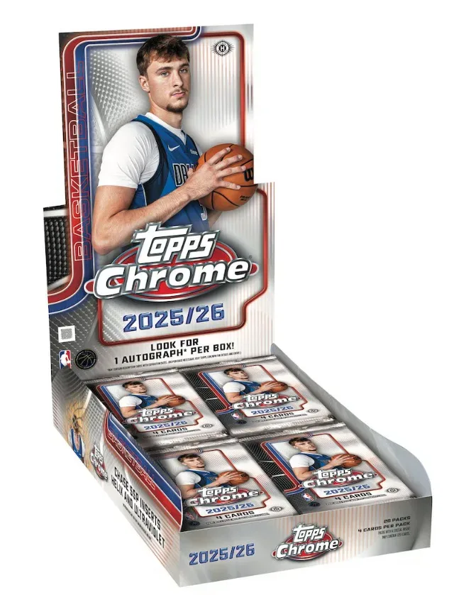 2025-26 Topps Chrome Basketball product image