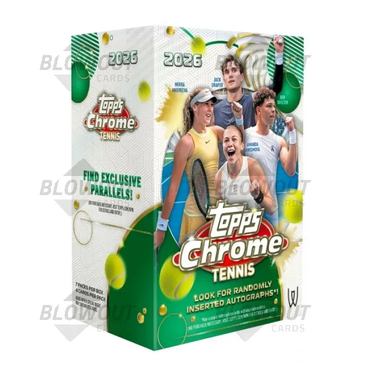 2026 Topps Chrome Tennis Blaster 40 Box Case product image
