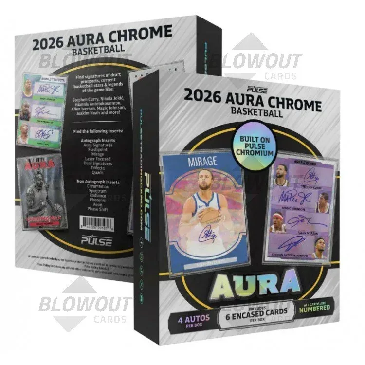 2026 Pulse Aura Chrome Basketball Hobby 10 Box Case product image