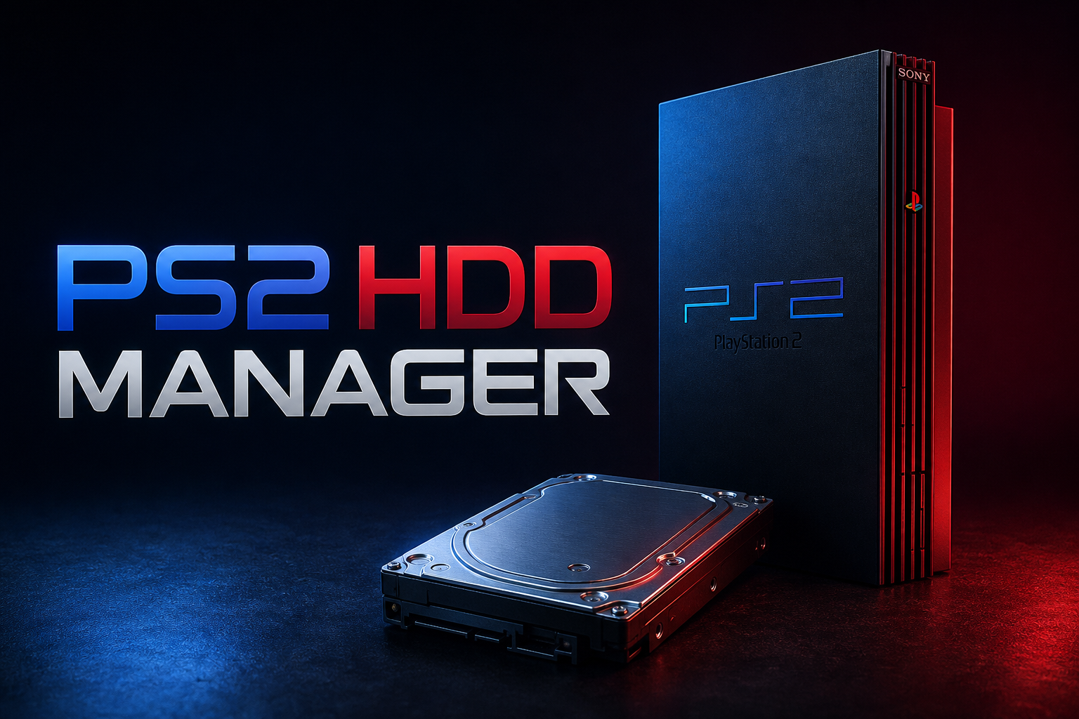 PS2 HDD Manager editorial illustration