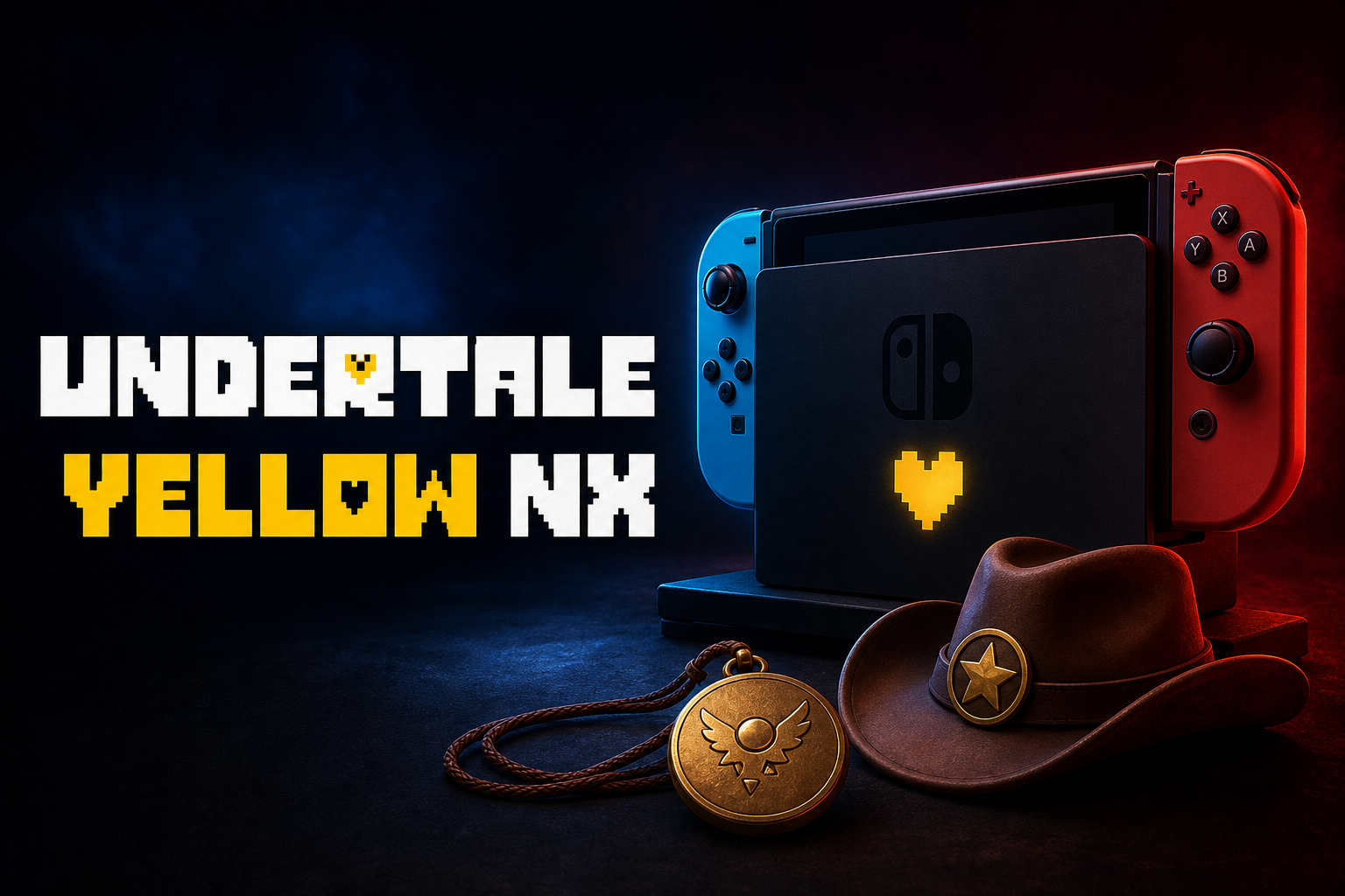 Undertale Yellow NX editorial illustration