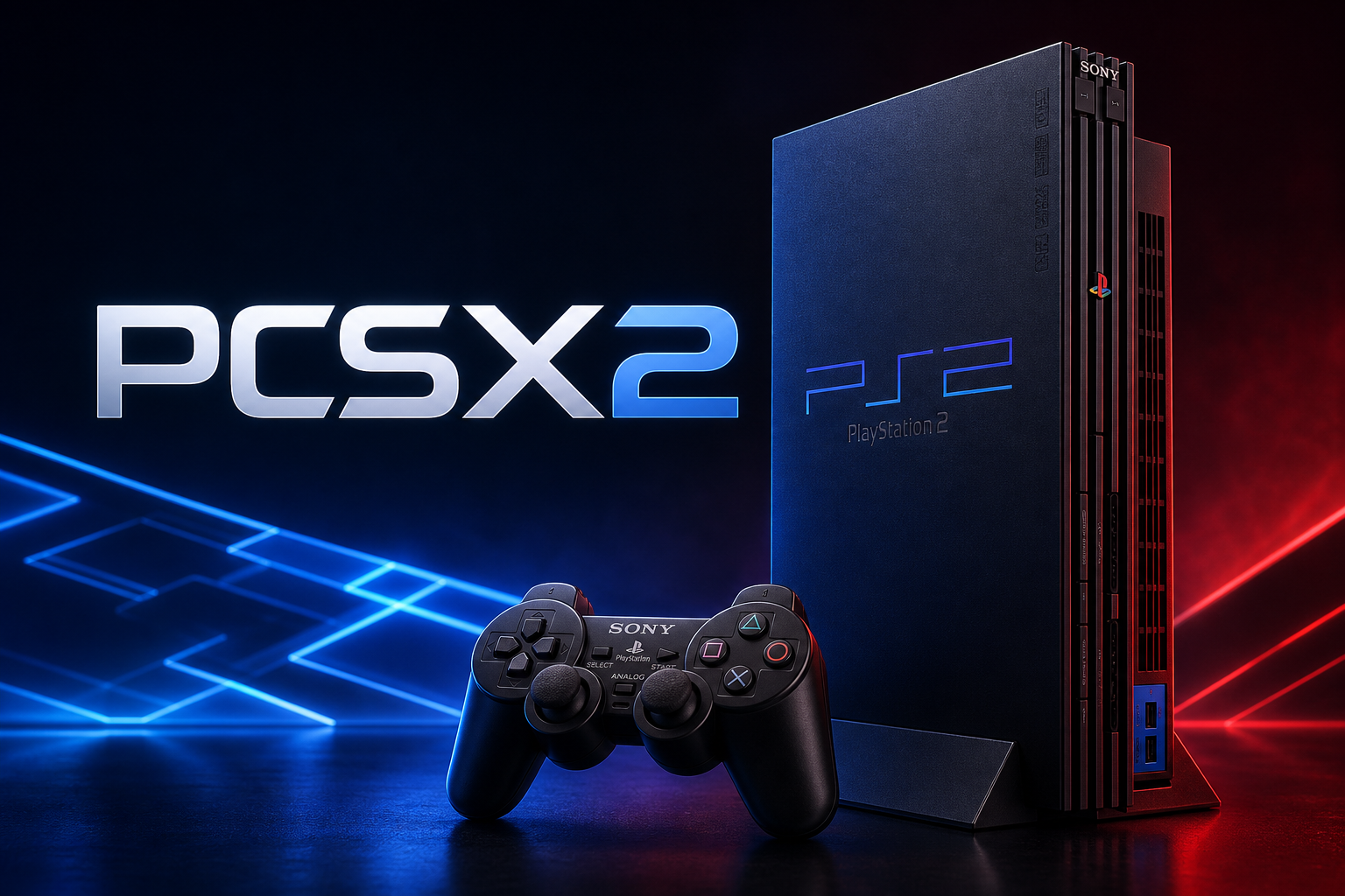 PCSX2 editorial illustration