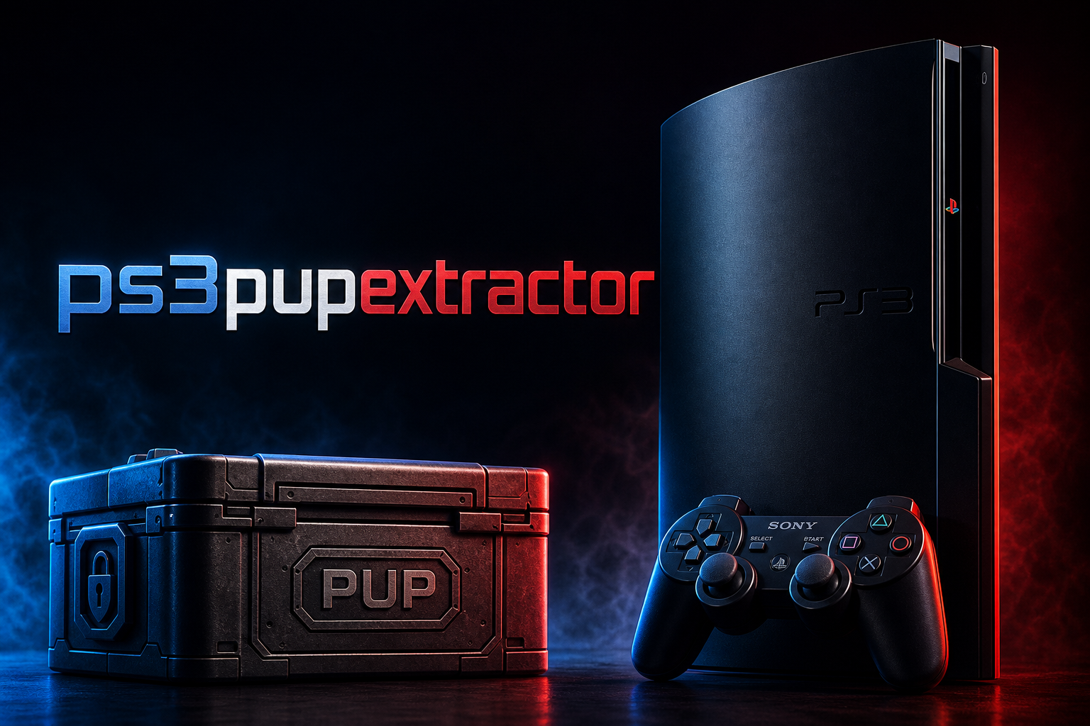 ps3pupextractor editorial illustration