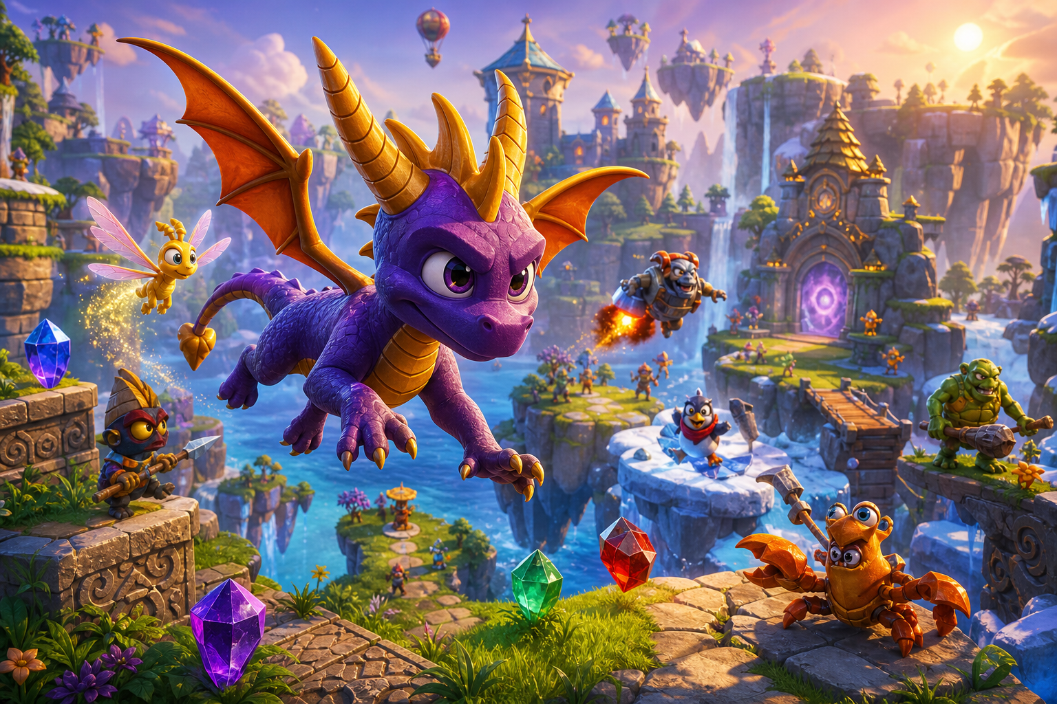 Editorial illustration for Top 10 PlayStation Platformers Ranked by Movement, Exploration and Playful Ideas
