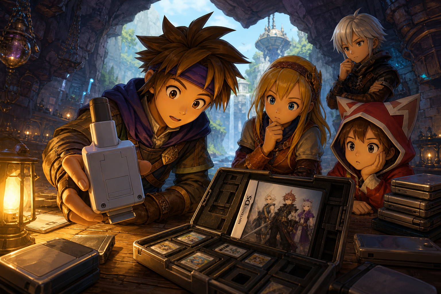 Editorial illustration for Nintendo DS Rumble Pak: The Handheld Add-on Few Games Used