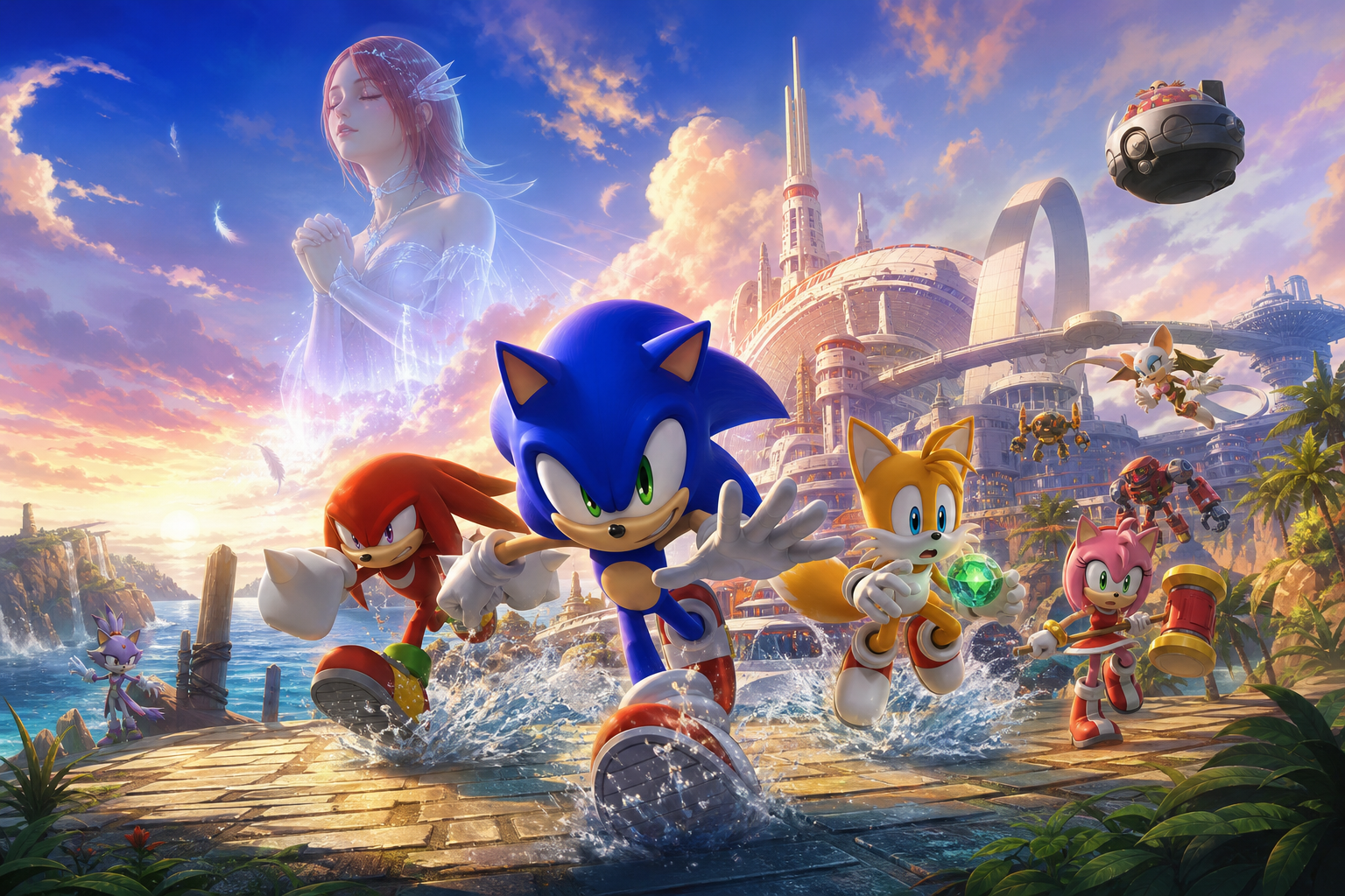 Editorial illustration for Sega’s Final Console Era: The Company Behind Dreamcast