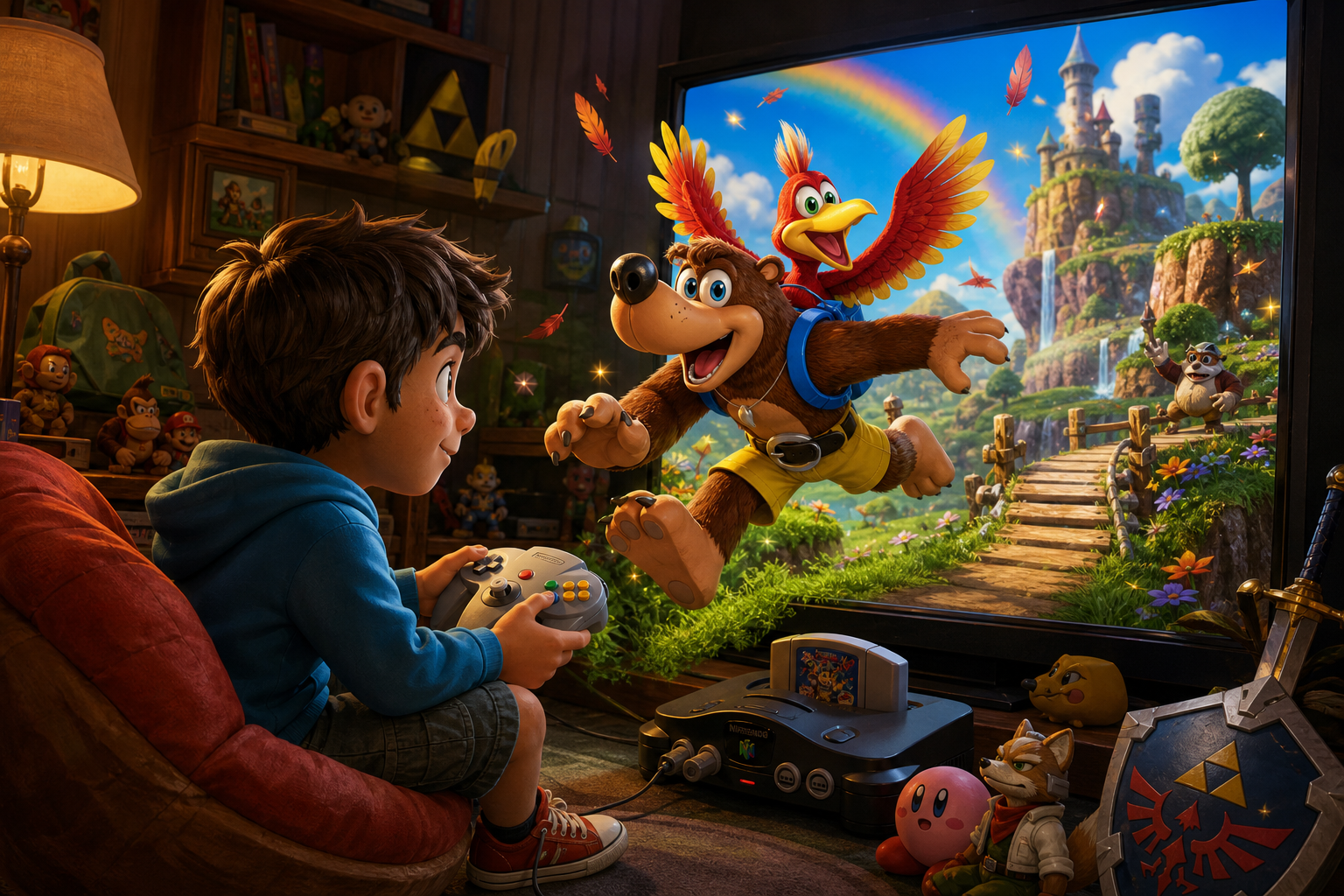 Editorial illustration for Top 10 N64 Games for Solo Sessions When You Do Not Need the Multiplayer Setup