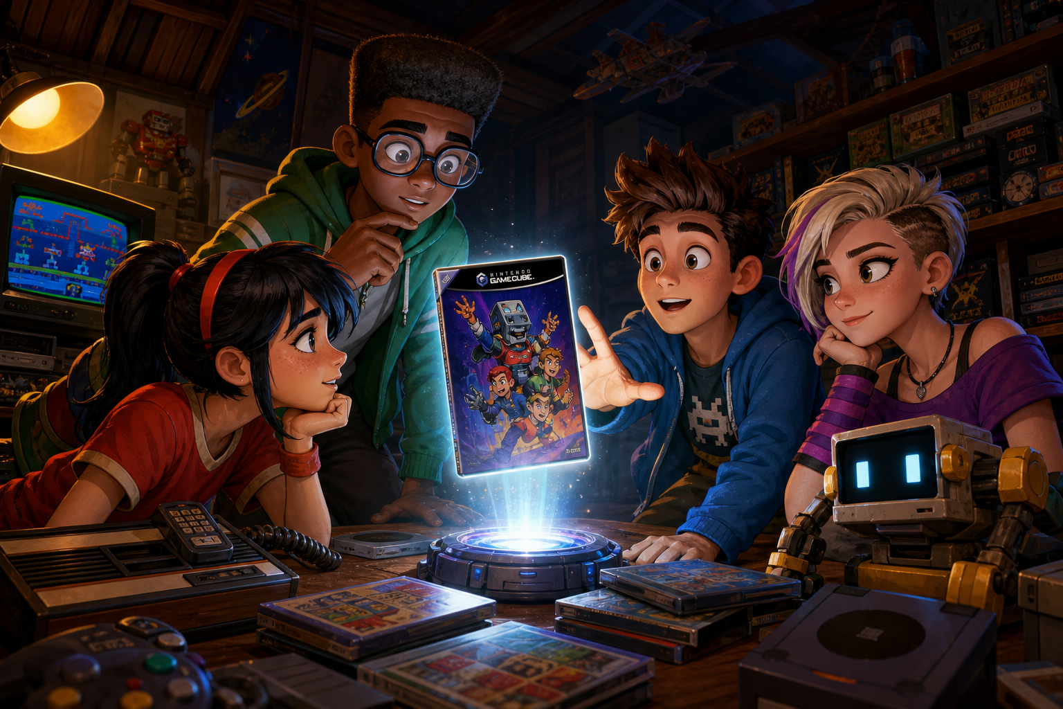Editorial illustration for Which Overlooked Disc Adds a New Chapter to Your Collection? Four Games Chosen by What They Preserve