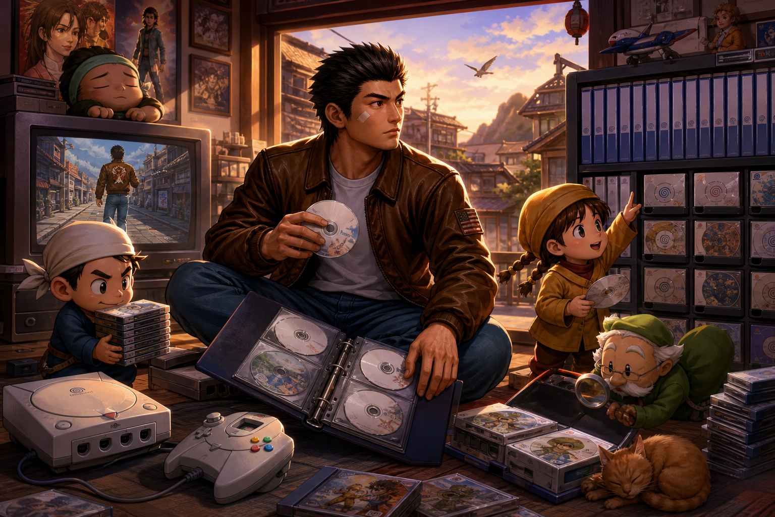 Editorial illustration for Organize Dreamcast Multi-Disc Games Without Duplicate Library Entries