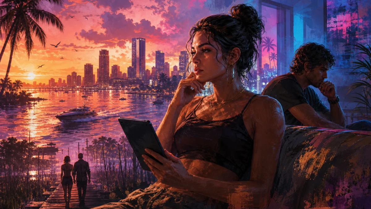 Original editorial illustration for Can You Upgrade GTA VI Standard to Ultimate Later? PS5 Listing Says Yes, but Physical Buyers Still Need to Check