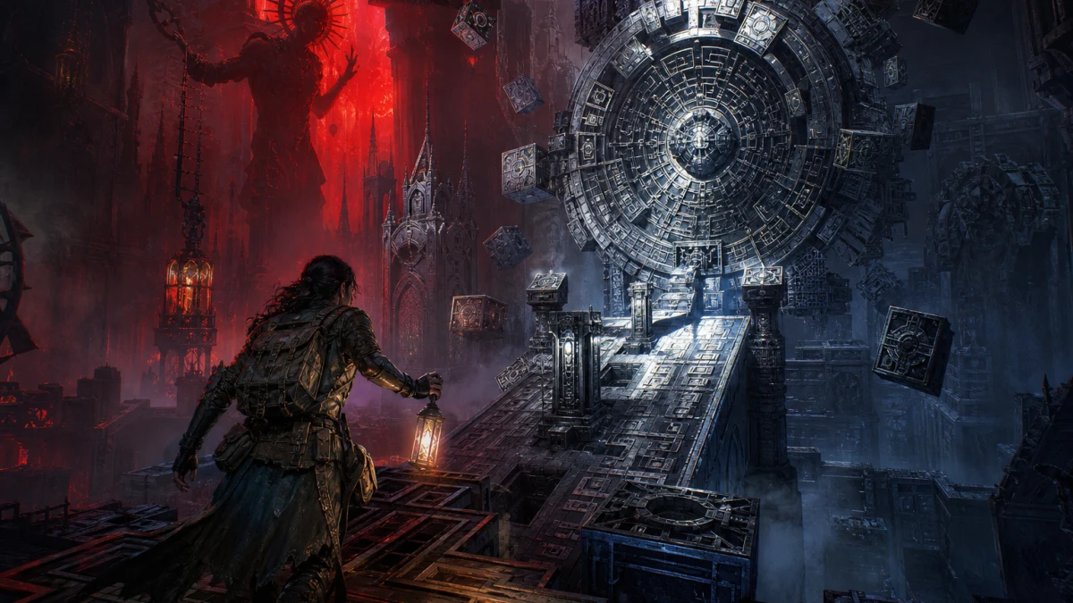 Original editorial illustration for Hellraiser: Revival Combat Guide: Weapons, Cenobite Threats and Resource Discipline