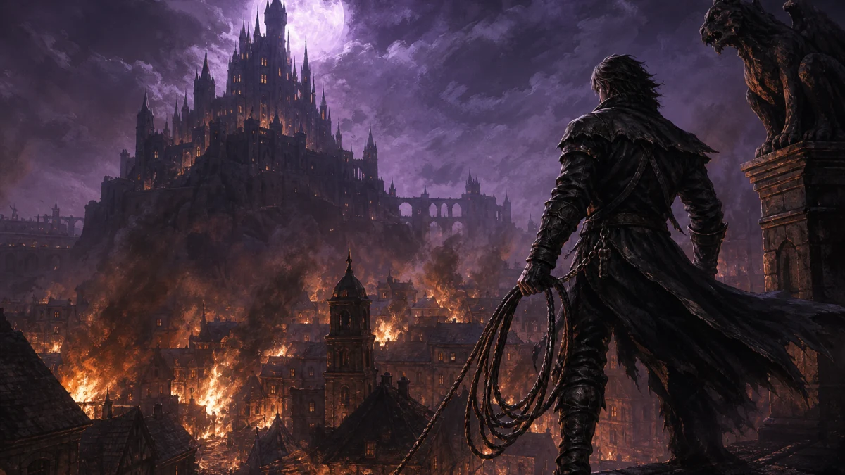 Original editorial illustration for Which Version of Belmont's Curse Should You Choose? Platforms, Editions and Compatibility
