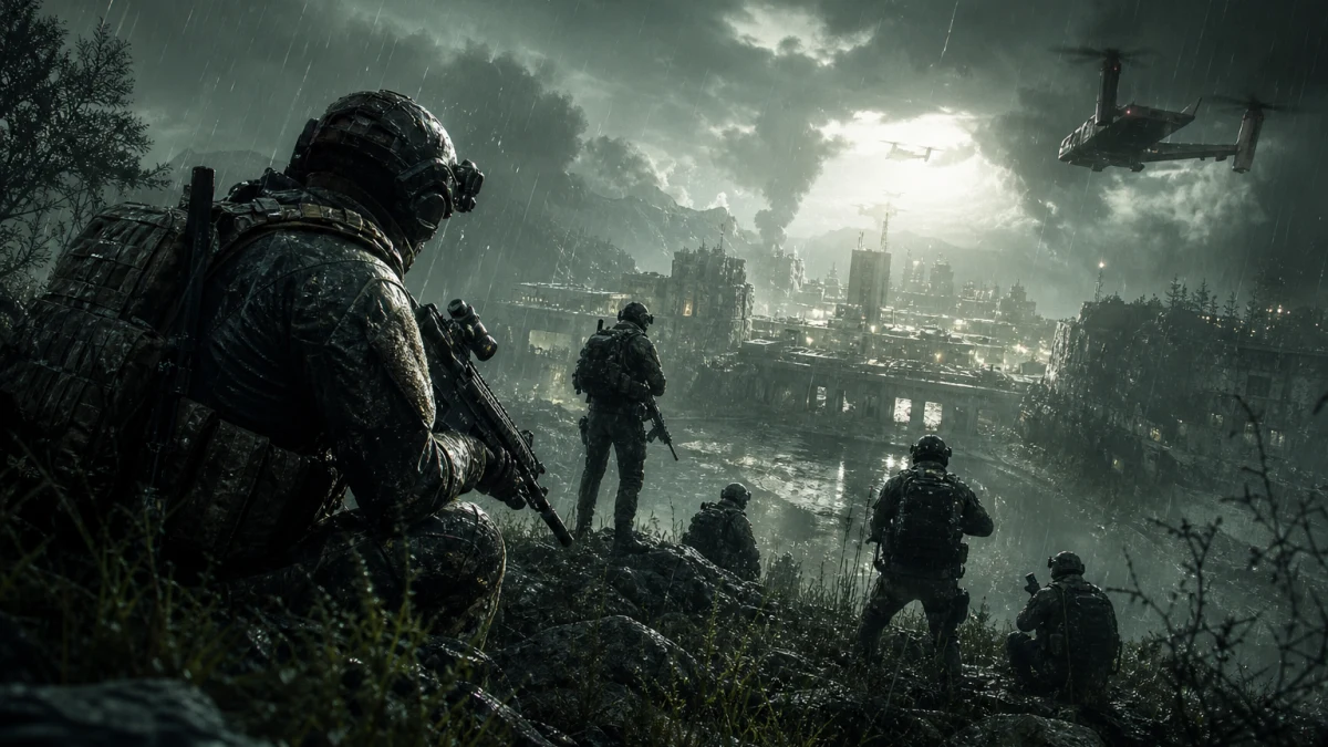 Original editorial illustration for Modern Warfare 4 Launch Guide: Release Date, Platforms, Editions and Preload